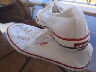 Zapatillas Levis Talla 40 Blancas