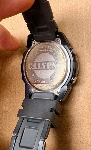 Orologio Digitale Uomo Calypso Nero Argento