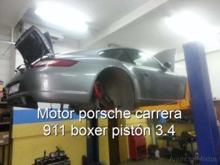 Motor porsche carrera 911 boxer pistón 3.4