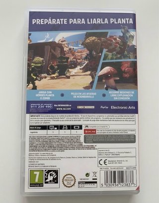 Plants vs Zombies Edición Completa Switch