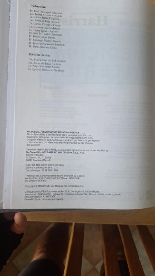 Principios de Medicina Interna (2 T.)