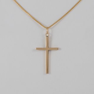 Colgante Cruz oro 18k 750