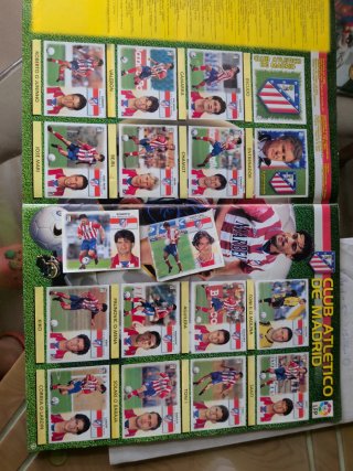 Álbum Liga 1999-2000 Incompleto + 70 cromos dobles