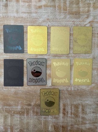 Cartas Pokémon Mewtwo Metálicas