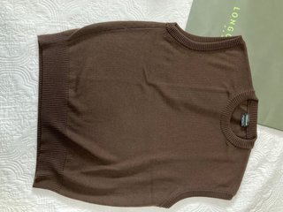 Chaleco Longchamp Hombre Marrón