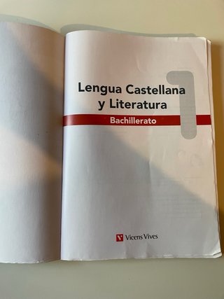 Lengua castellana y literatura 1 Bachillerato :...