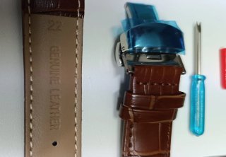 Cinturino di ricambio originale genuine leater 22m