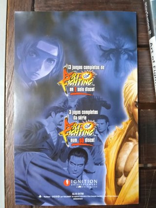 🇪🇸 Art of Fighting Anthology PS2 PAL PlayStation