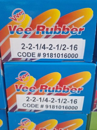2 Cámaras Vee Rubber 2.50x16
