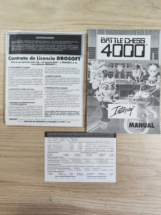 Battle Chess 4000 PC Big Box DRO Soft Español