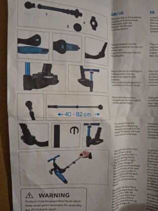 Asiento patinete Mini Micro 3 en 1