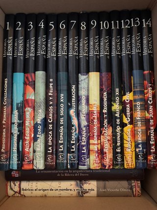 Historia de España Espasa. 14 vol.