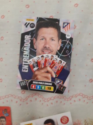 Lote Cartas Entrenador Diego Simeone