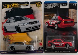 Hot Wheels Audi Premium y Semi (2 uds)