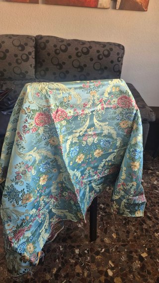 Traje Fallera Niña + aderezos + zapatos 7-11 Años