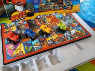 Juego de la Oca Blaze y los Monster Machines