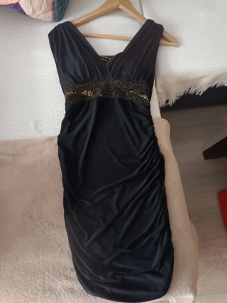 Vestido negro de fiesta