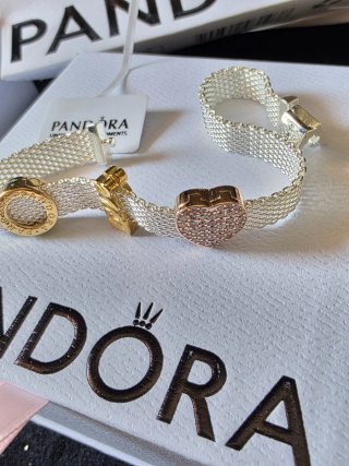 Pulsera Pandora Reflexions Oro y Plata