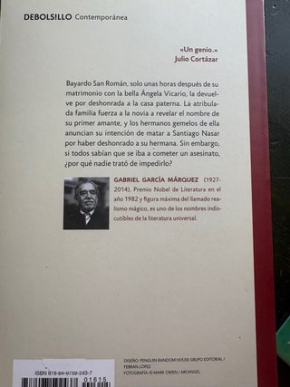 Crónica de una muerte anunciada