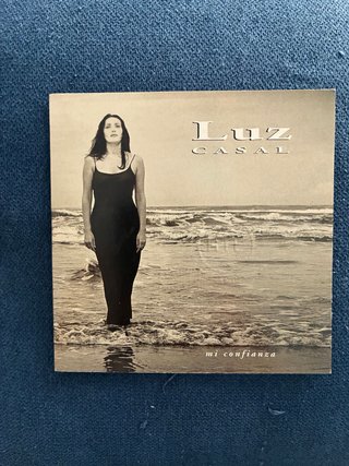 Luz Casal Mi Confianza CD Promocional Francia
