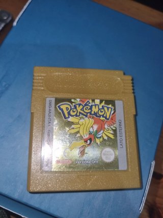 Cartuccia Pokemon Oro ITA Game Boy Nintendo