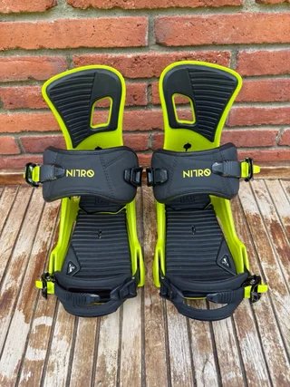 Fijaciones Snowboard Nitro S/M/L Nuevas