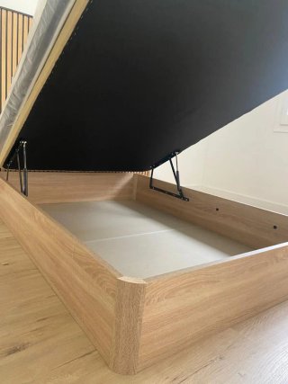 Canape madera y Colchone