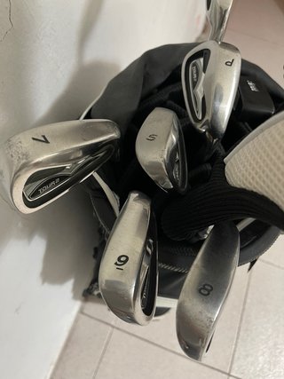 Bolsa de golf Spalding negra