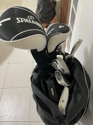 Bolsa de golf Spalding negra