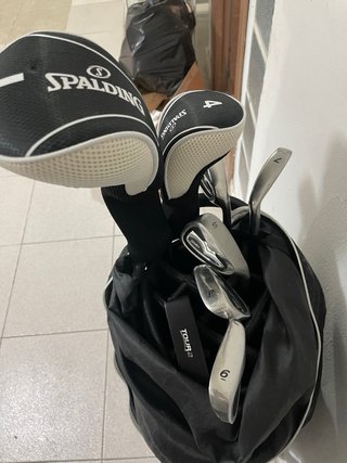 Bolsa de golf Spalding negra
