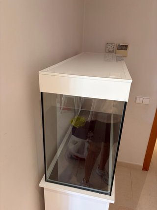 Acuario Ciano Emotions PRO blanco 200 l + armario