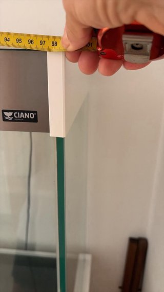 Acuario Ciano Emotions PRO blanco 200 l + armario