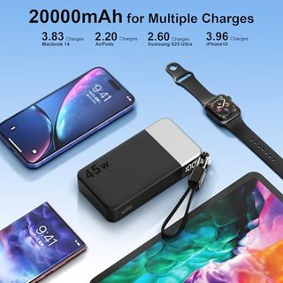 Power bank NOBIS 20000mAh 45W