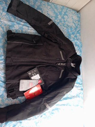 Chaqueta Moto LS2 Negra