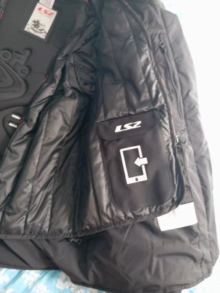 Chaqueta Moto LS2 Negra