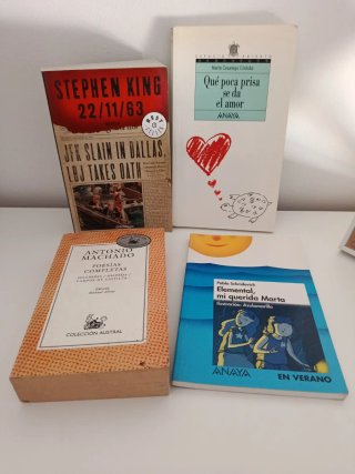 Lote de 20 libros