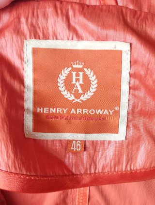Chaqueta cortavientos entallada Henry Arroway cora