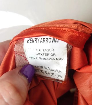 Chaqueta cortavientos entallada Henry Arroway cora