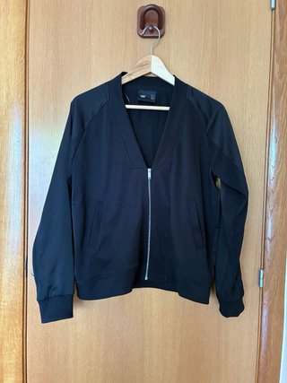 Chaqueta bomber Zara Negra Talla M