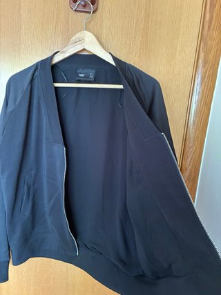 Chaqueta bomber Zara Negra Talla M