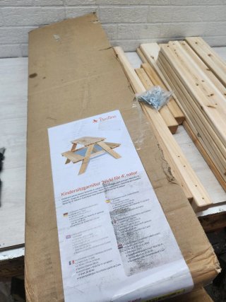 Banco in legno per bambini - Pinolino