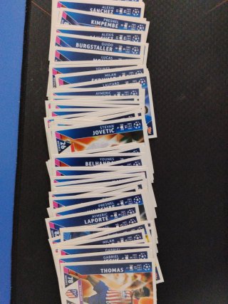 Lote Cromos Topps UCL 18/19