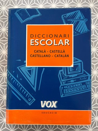 Diccionari escolar català-castellà, castellano-...