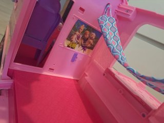 Caravana Camper Barbie Rosa