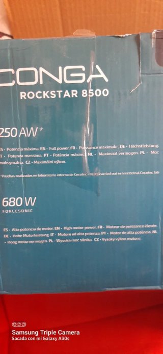 Aspirador Cecotec Conga Rockstar 8500