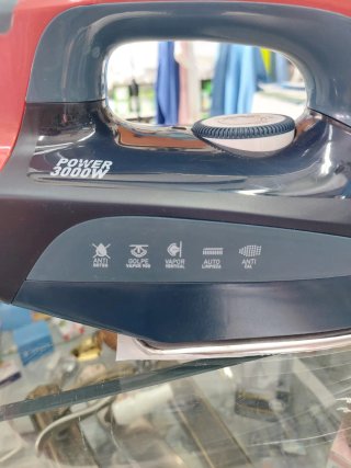 Plancha de Vapor Küken 3000W Suela Inox