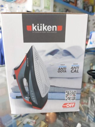 Plancha de Vapor Küken 3000W Suela Inox