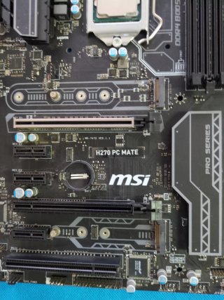 i5 7400, placa MSI H270 mate, y disipador (*leer)