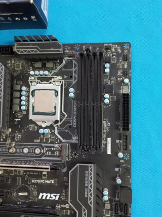 i5 7400, placa MSI H270 mate, y disipador (*leer)