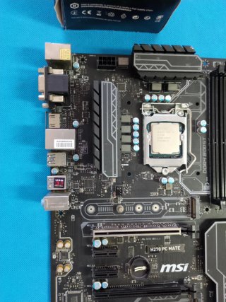 i5 7400, placa MSI H270 mate, y disipador (*leer)